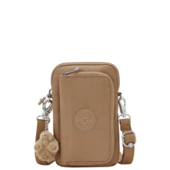 Telefoontasjes|Damestassen>Kipling Telmo b early tan