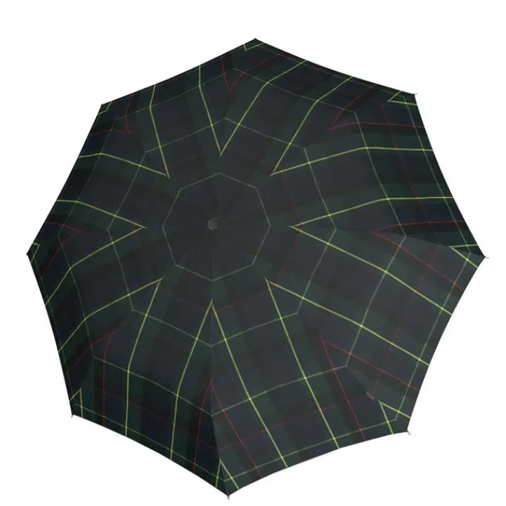 Paraplu'S>Knirps T.200 Medium Duomatic check hunter