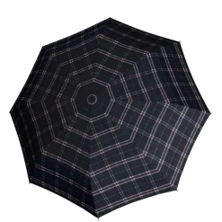 Paraplu'S>Knirps T.200 Medium Duomatic check navy