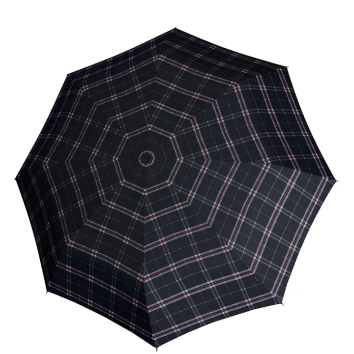 Paraplu'S>Knirps T.200 Medium Duomatic check navy