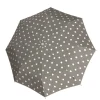 Paraplu'S>Knirps T.200 Medium Duomatic dot art taupe