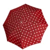 Paraplu'S>Knirps T-200 Medium Duomatic Paraplu dot art red