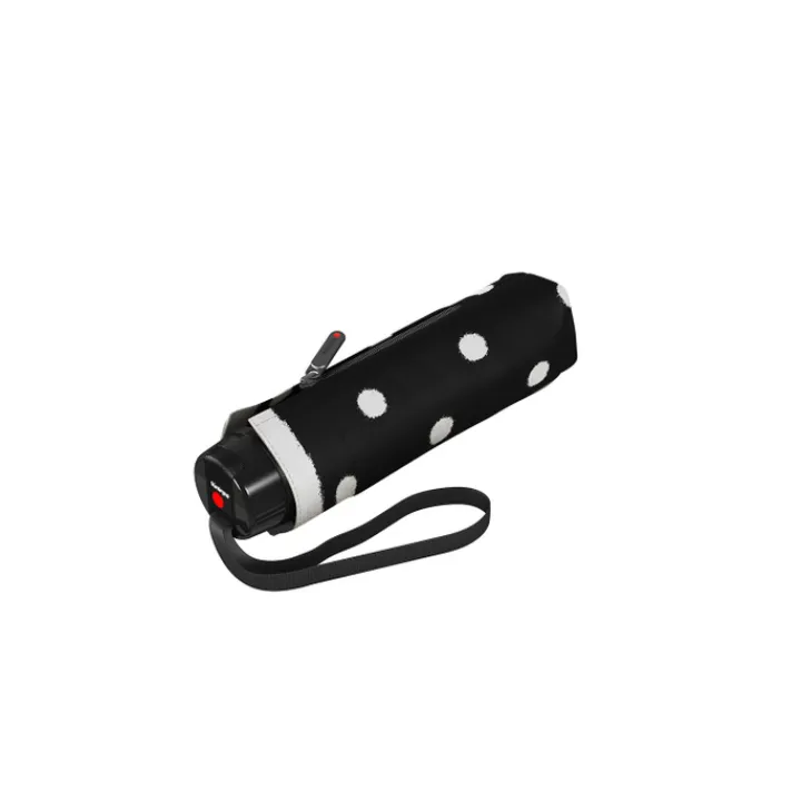 Paraplu'S>Knirps T.020 Small Manual dot art black