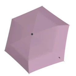 Paraplu'S>Knirps U.200 Ultra Light Duomatic Paraplu UV Protection rosé with black coating