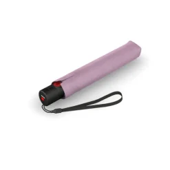 Paraplu'S>Knirps U.200 Ultra Light Duomatic Paraplu UV Protection rosé with black coating