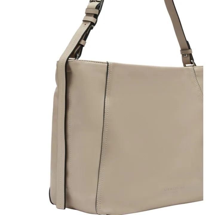 Schoudertassen|Crossbody>Liebeskind Chudy Sheep Natural Hobo M stone