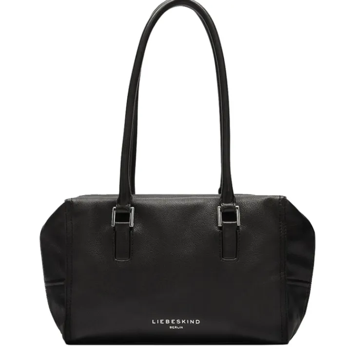 Schoudertassen|Fashion Tassen>Liebeskind Kayla Archive Satchel S black