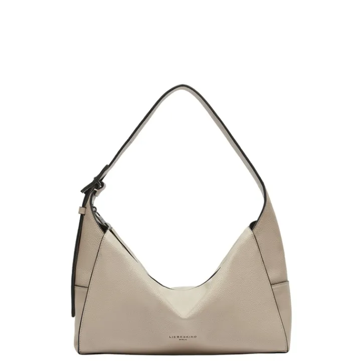 Schoudertassen|Fashion Tassen>Liebeskind Lou Small Hobo M stone