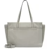 Shoppers|Schoudertassen>Liebeskind Sky Shopper L steel