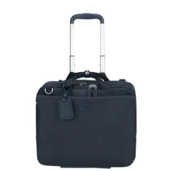 Handbagage Trolleys|Laptop Trolleys>Lipault 4BIZ Rolling Tote carbon blue