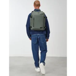 Kleine Reistassen|Handbagage Reistassen>Lipault City Plume Travel Backpack khaki