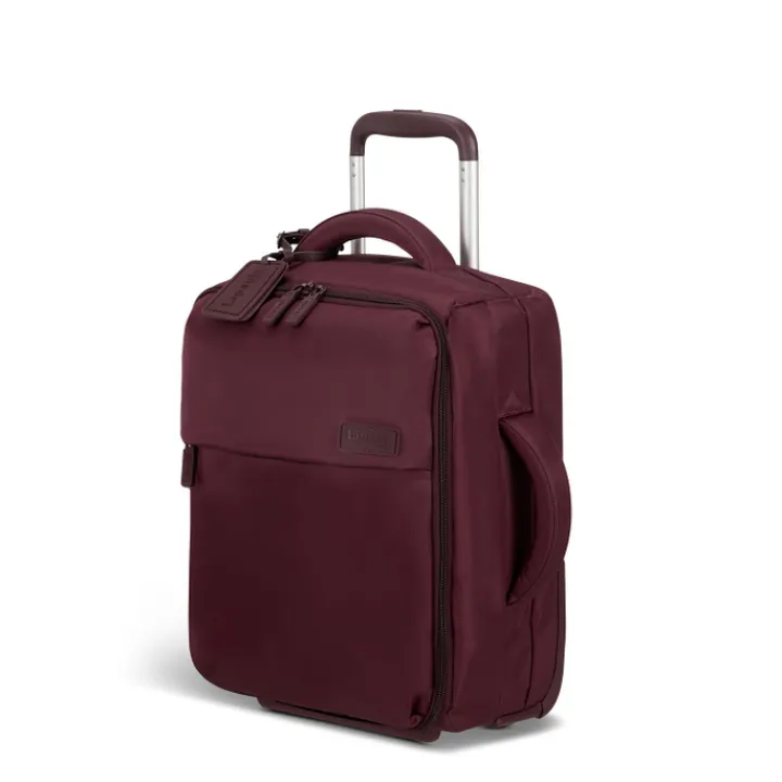 Handbagage Trolleys|Underseaters>Lipault Foldable Plume Mini Cabin bordeaux