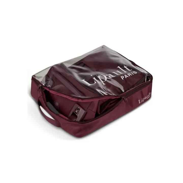 Handbagage Trolleys|Underseaters>Lipault Foldable Plume Mini Cabin bordeaux