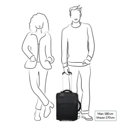 Handbagage Trolleys|Underseaters>Lipault Foldable Plume Mini Cabin khaki