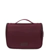 Toilettassen>Lipault Plume Accessoires Hanging Toiletry Bag bordeaux