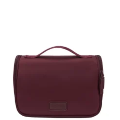 Toilettassen>Lipault Plume Accessoires Hanging Toiletry Bag bordeaux