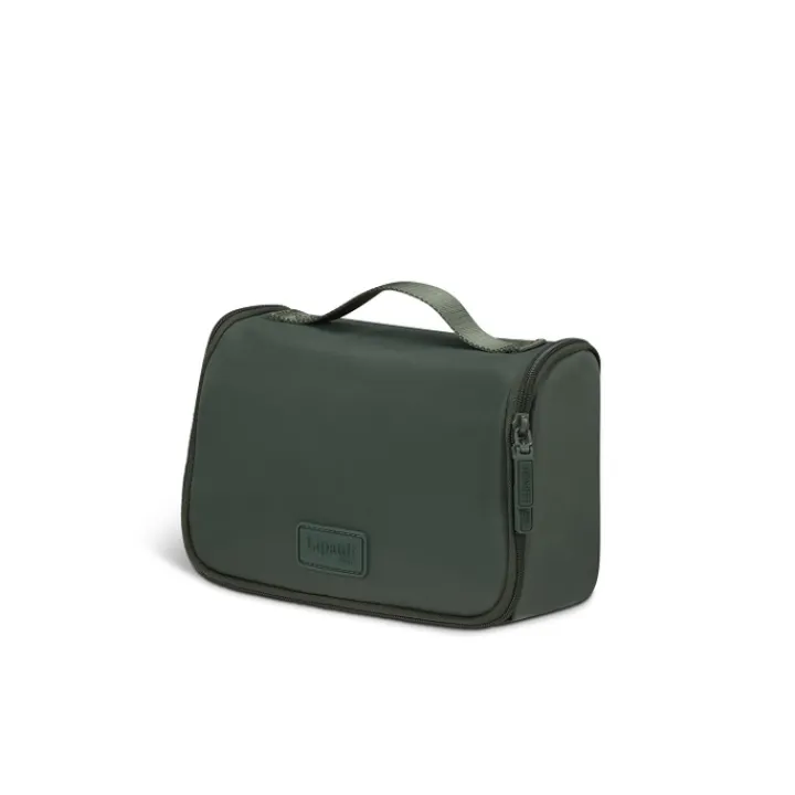 Toilettassen>Lipault Plume Accessoires Hanging Toiletry Bag khaki