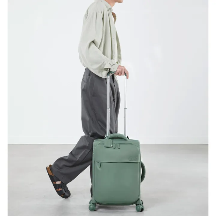 Klm Trolleys|Handbagage Trolleys>Lipault Plume Cabin Trolley dry sage