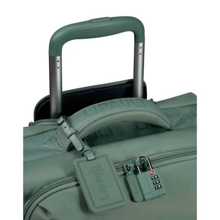 Klm Trolleys|Handbagage Trolleys>Lipault Plume Cabin Trolley dry sage