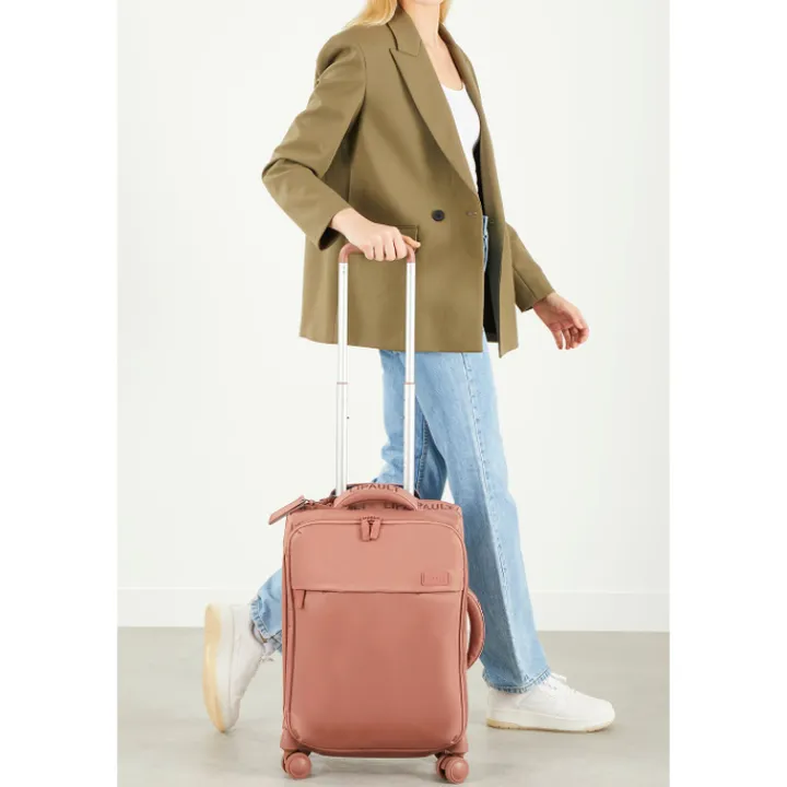 Klm Trolleys|Handbagage Trolleys>Lipault Plume Cabin Trolley khaki