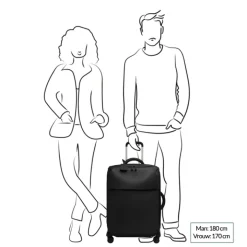 Reiskoffers|Reistrolleys>Lipault Plume Medium Trip bordeaux