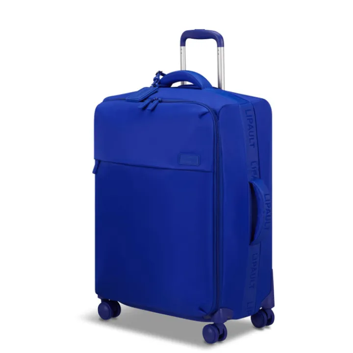 Reiskoffers|Zachte Koffers>Lipault Plume Medium Trip magnetic blue