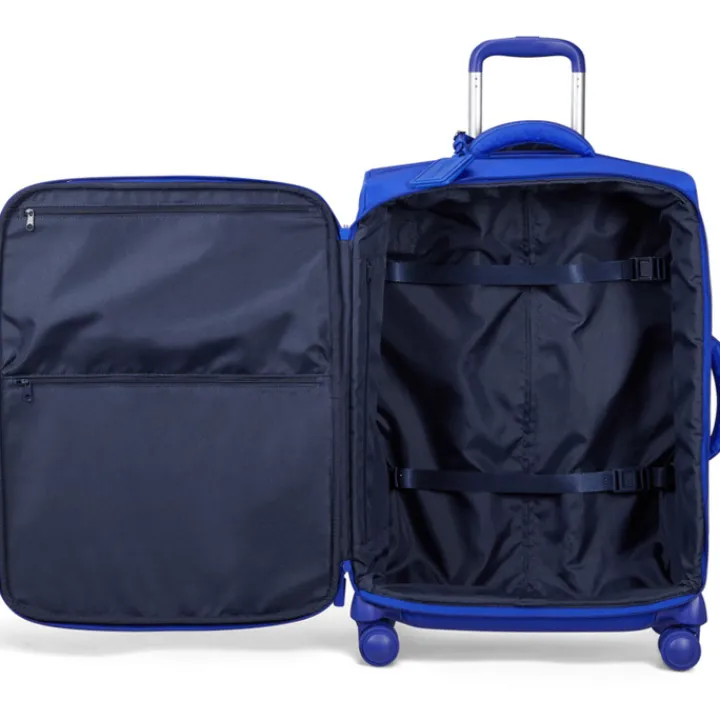 Reiskoffers|Zachte Koffers>Lipault Plume Medium Trip magnetic blue