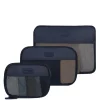 Inpaksystemen>Lipault Travel Accessoires Set of 3 Compression Packing Cubes navy