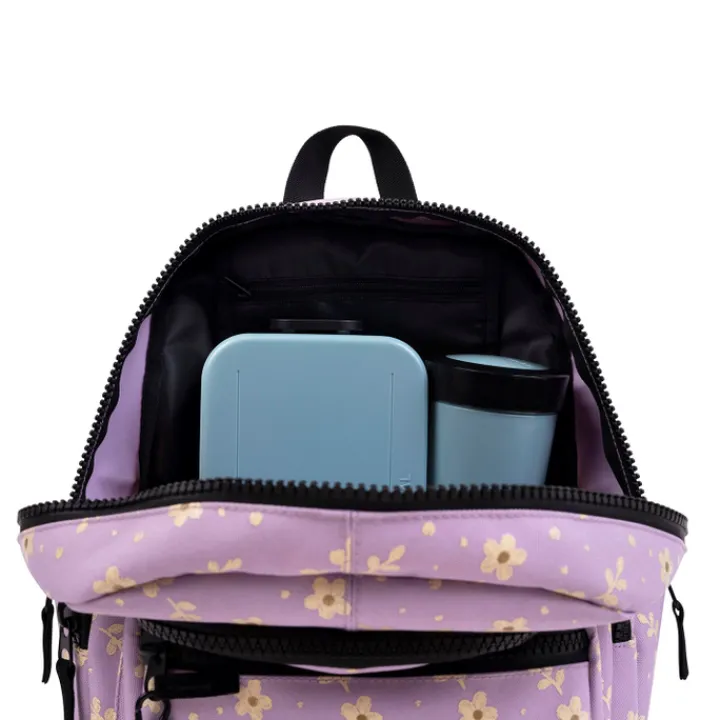 Peuter Rugzakken|Meisjesrugzakken>Little Legends Backpack L lila flower