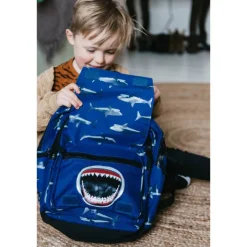 Peuter Rugzakken|Kinderrugzakken>Little Legends Backpack L shark mouth