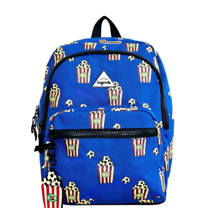 Kleine Rugzakken|Peuter Rugzakken>Little Legends Backpack L popcorn soccer