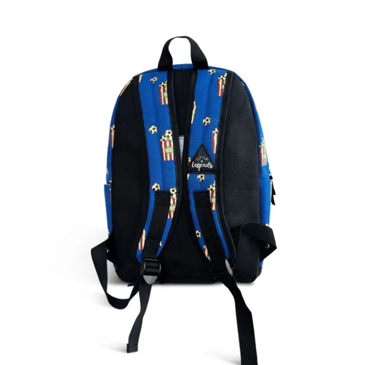 Kleine Rugzakken|Peuter Rugzakken>Little Legends Backpack L popcorn soccer