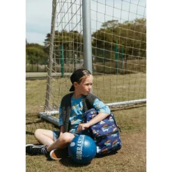 Kleine Rugzakken|Peuter Rugzakken>Little Legends Backpack L football plane