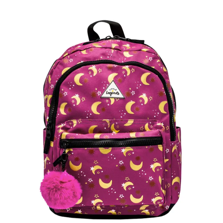 Peuter Rugzakken|Meisjesrugzakken>Little Legends Backpack L moon star