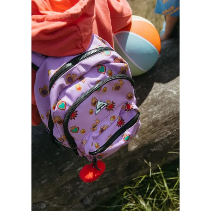 Kleine Rugzakken|Peuter Rugzakken>Little Legends Backpack L milagros heart lilac