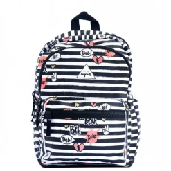 Peuter Rugzakken|Meisjesrugzakken>Little Legends BFF Backpack L zwart/wit/roze