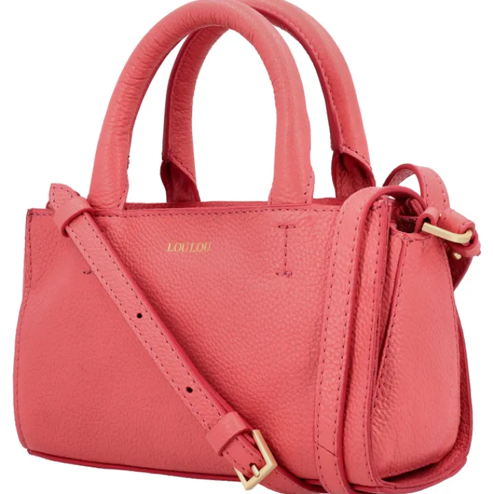 Schoudertassen|Handtassen>LouLou Essentiels Elise grapefruit