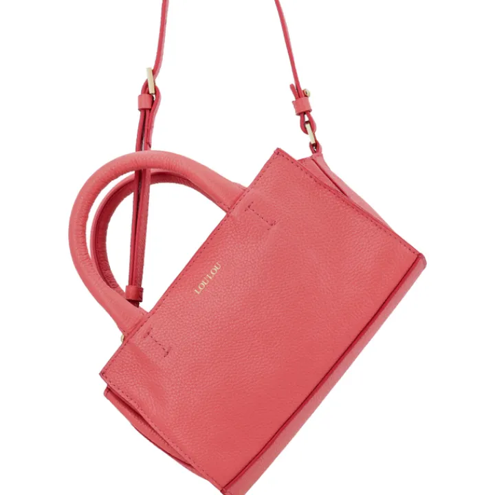 Schoudertassen|Handtassen>LouLou Essentiels Elise grapefruit