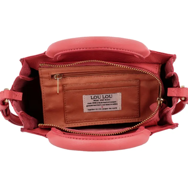 Schoudertassen|Handtassen>LouLou Essentiels Elise grapefruit