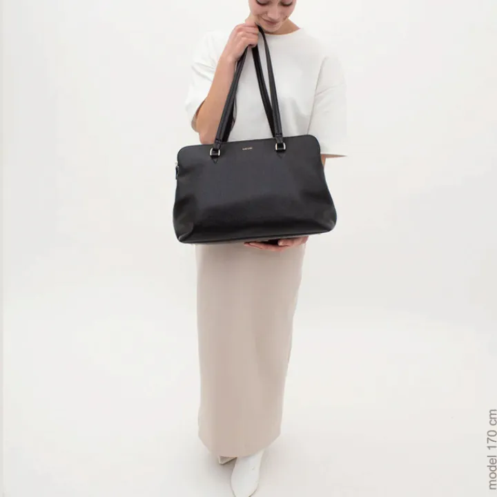 Fashion Tassen|15.6 Inch Laptoptassen>LouLou Essentiels Olivia black