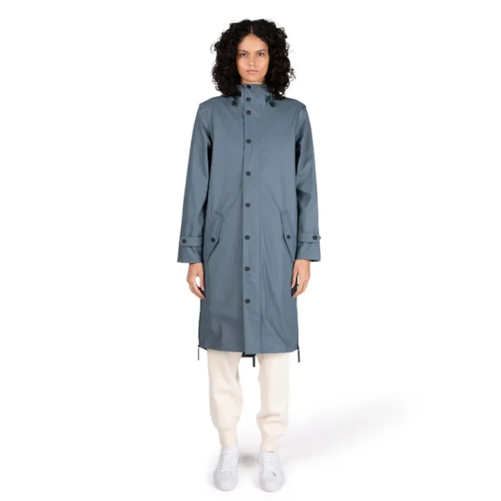 Regenjassen>MAIUM Original Raincoat blue grey