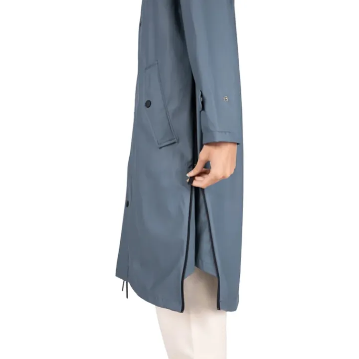 Regenjassen>MAIUM Original Raincoat blue grey