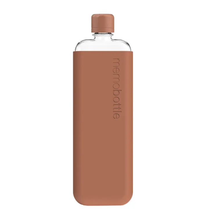 Waterflessen>Memobottle Slim Bottle OG Bundle terracotta