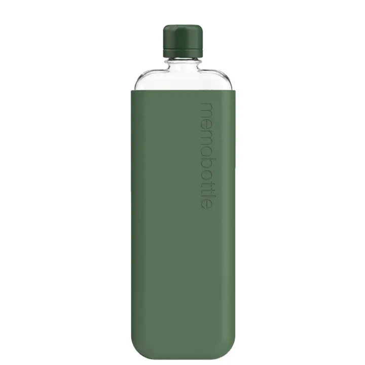 Waterflessen>Memobottle Slim Bottle OG Bundle moss green