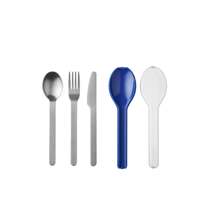 Lunchboxen>Mepal Ellipse Cutlery 3-Pieces vivid blue