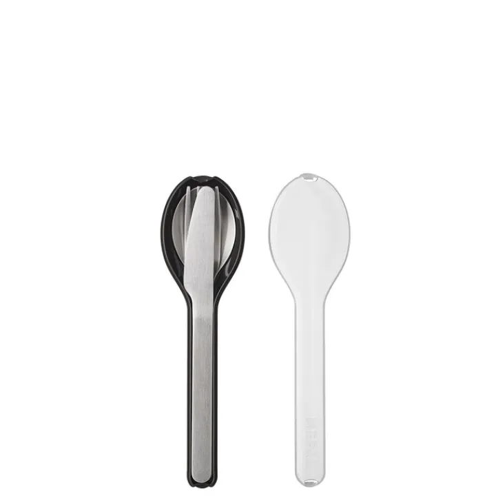 Lunchboxen>Mepal Ellipse Cutlery 3-Pieces nordic black