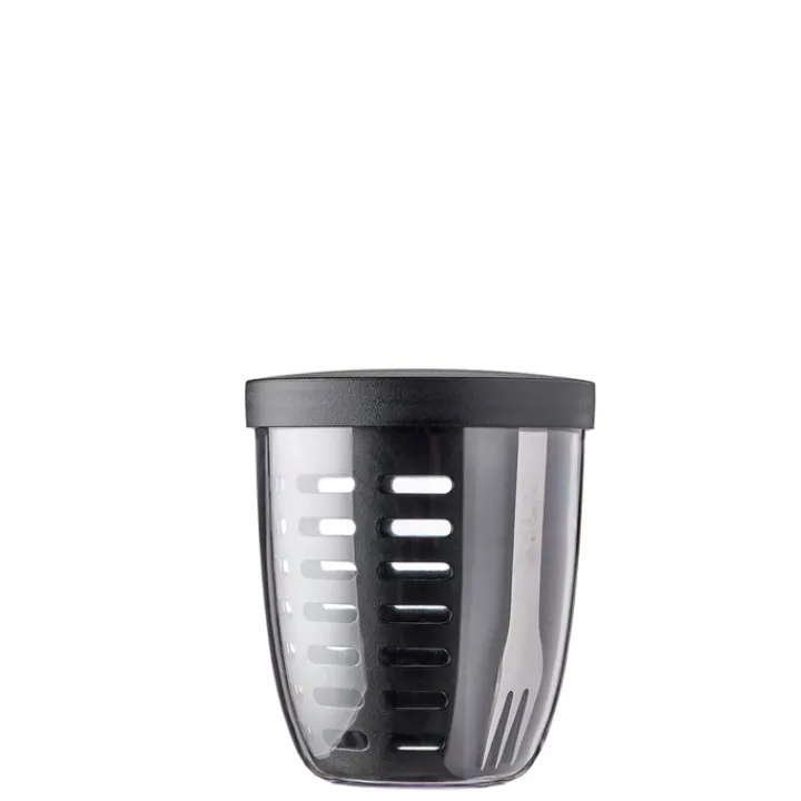Lunchboxen>Mepal Ellipse Fruit & Veggie Pot nordic black