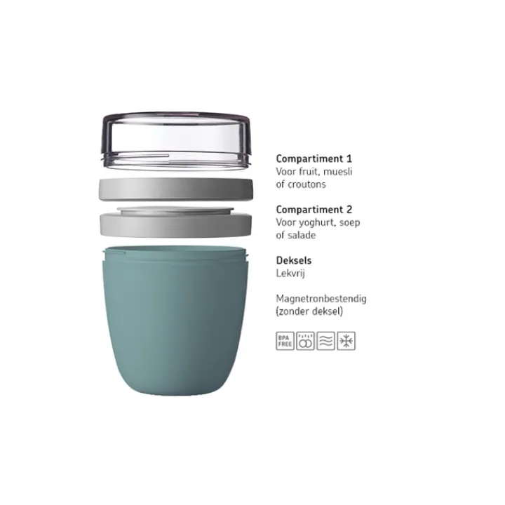 Lunchboxen>Mepal Ellipse Lunch Pot Mini black