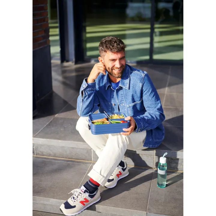 Lunchboxen>Mepal TAB Bento Lunch Box Large nordic blue
