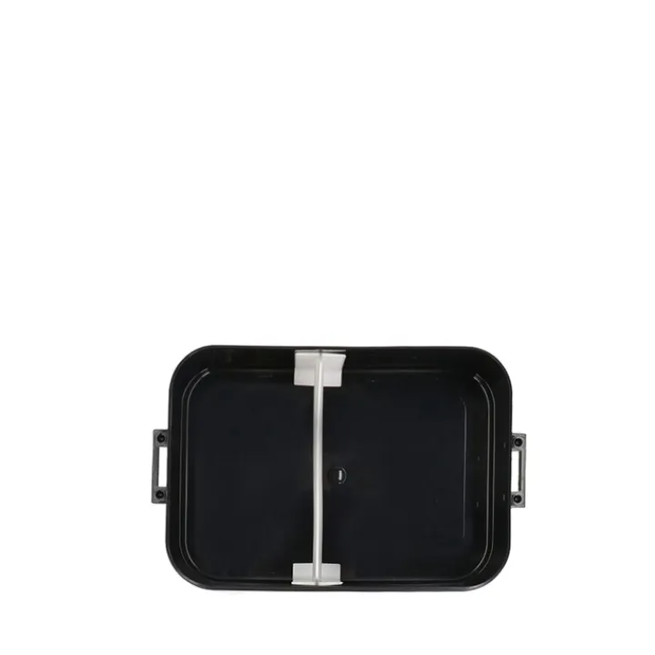 Lunchboxen>Mepal X Travelbags Frikandelbroodjetrommel Lunchbox Medium black